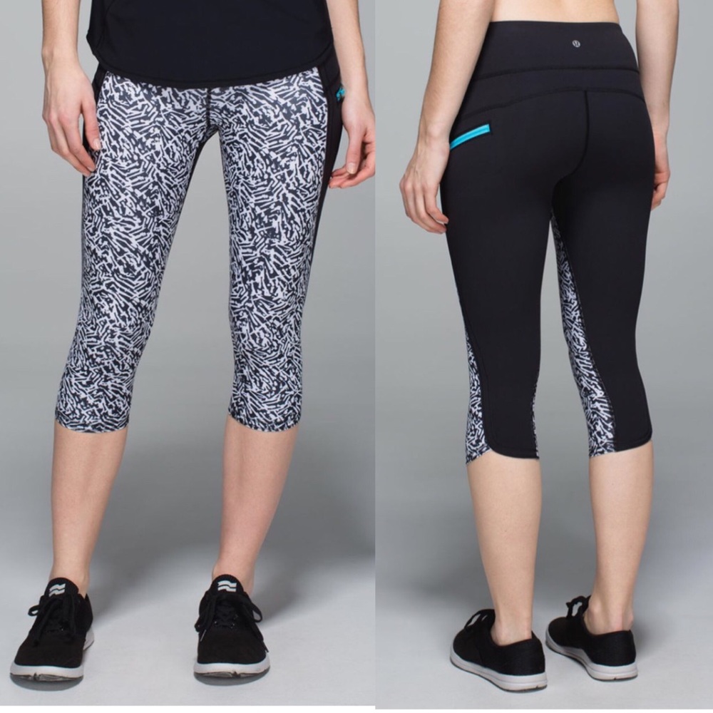 Lululemon Run Top Speed Crop Leggings